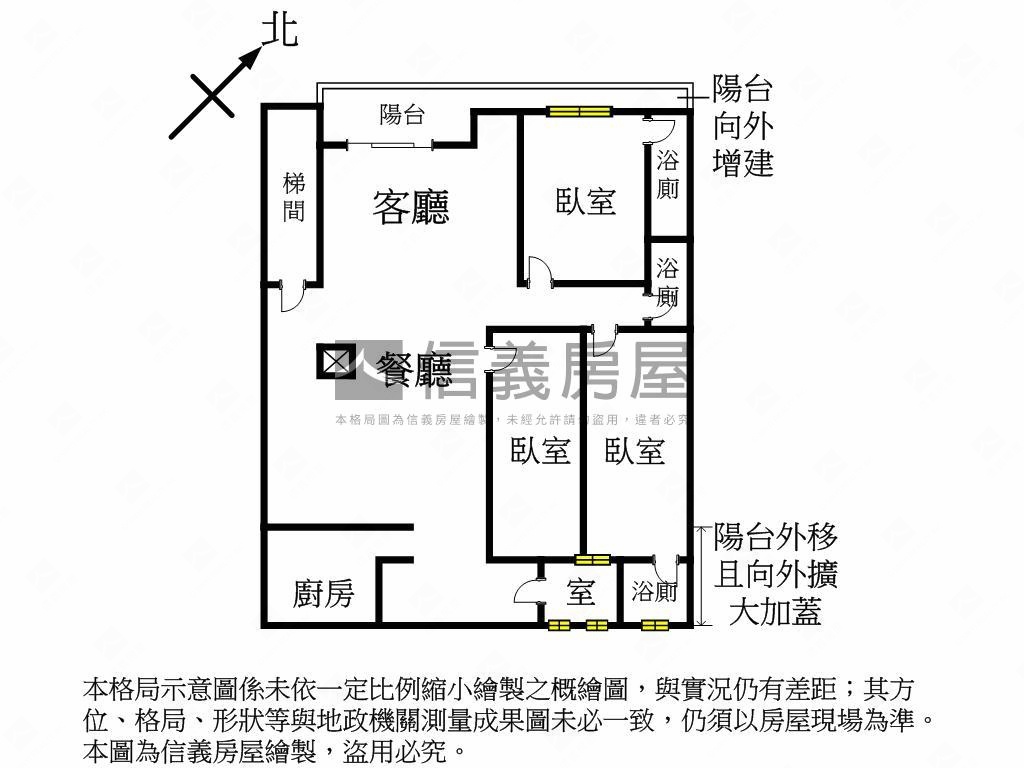 石牌黃金二樓房屋室內格局與周邊環境