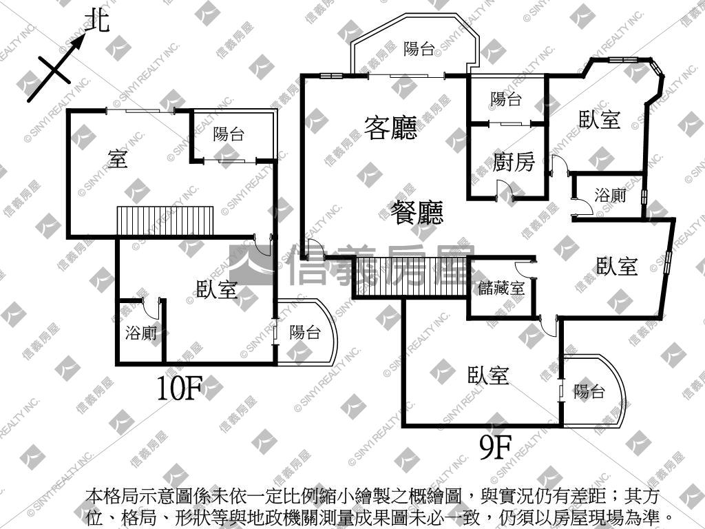 景觀大坪樓中樓美宅平車房屋室內格局與周邊環境