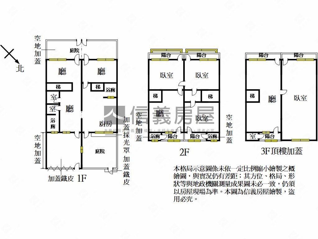 龍岡｜龍泉街雙併前院透天房屋室內格局與周邊環境