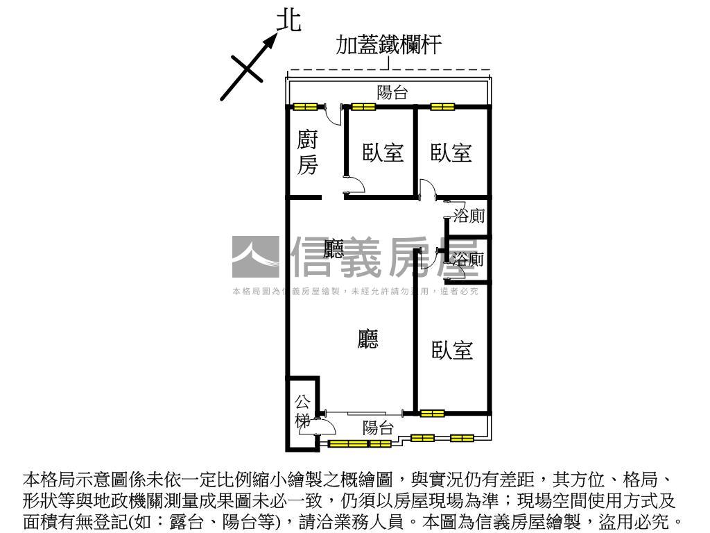 近大直捷運站。方正美寓房屋室內格局與周邊環境
