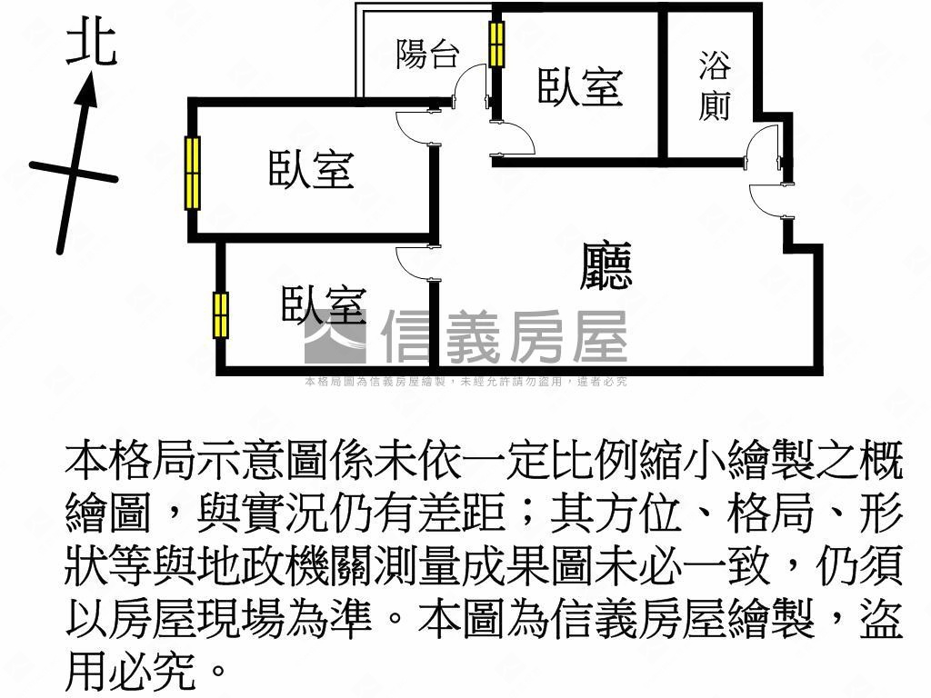 成功大院～次頂樓三房車位房屋室內格局與周邊環境