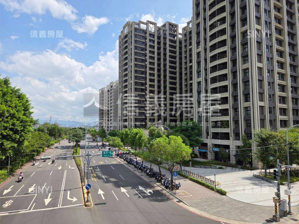 立信天朗黃金店面車位房屋室內格局與周邊環境