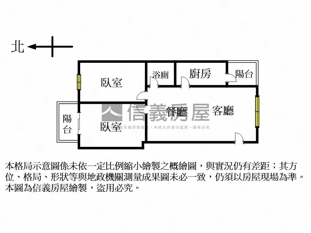 盧卡好美兩房房屋室內格局與周邊環境