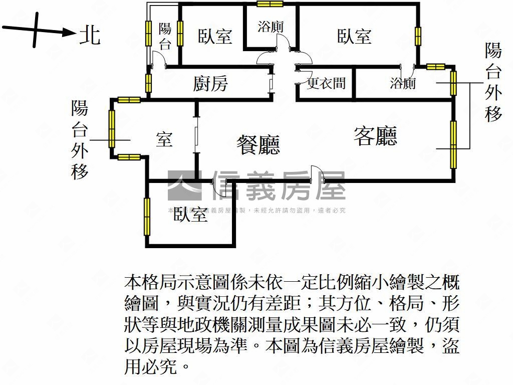 台茂水芭蕾溫馨大三房車位房屋室內格局與周邊環境