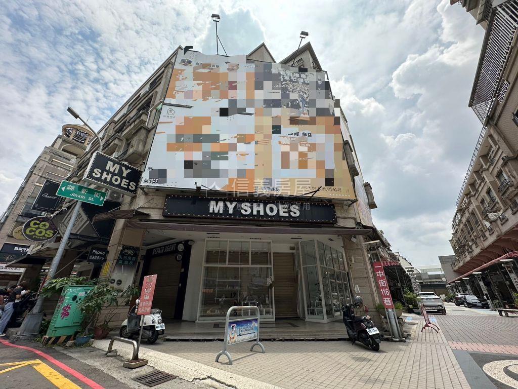 一中街大坪數面寬角間透店房屋室內格局與周邊環境
