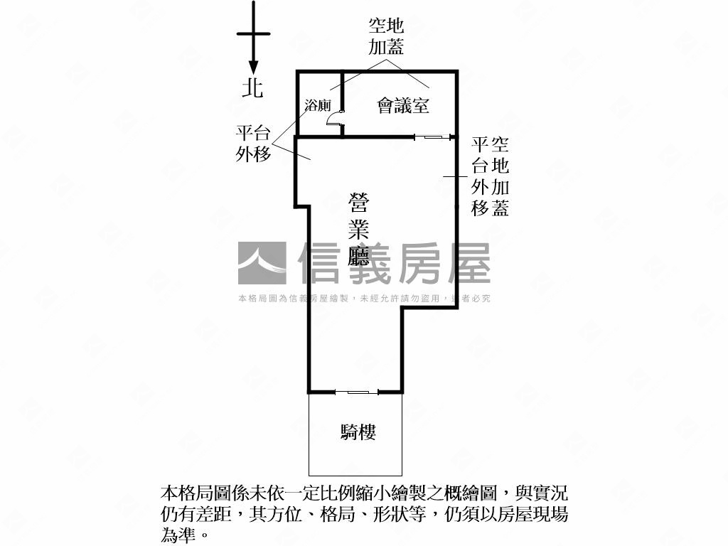 正仁愛路四段店面房屋室內格局與周邊環境