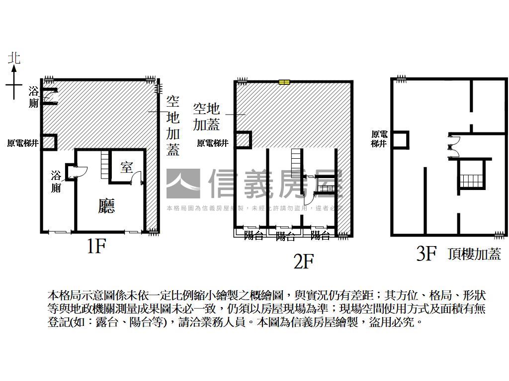 近商６０三棟透天店面房屋室內格局與周邊環境