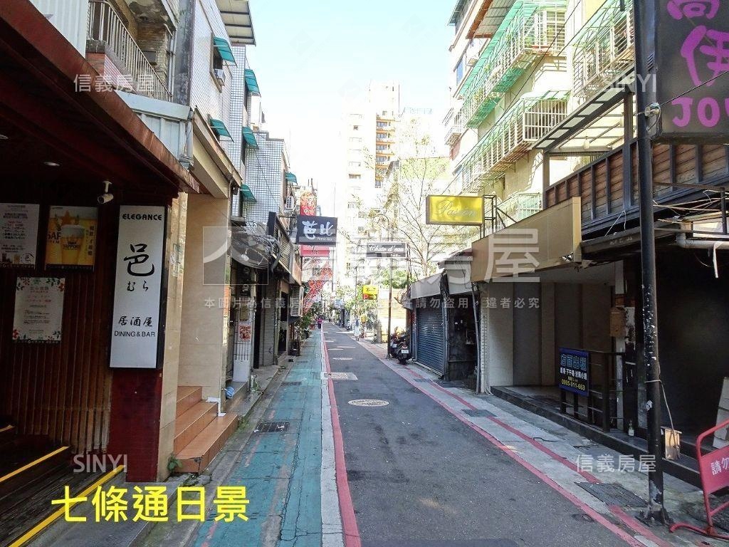 七條通●林森北路稀有一樓房屋室內格局與周邊環境