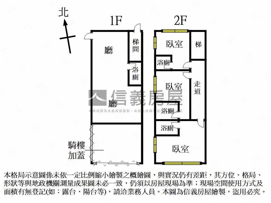 板新轉角透天房屋室內格局與周邊環境
