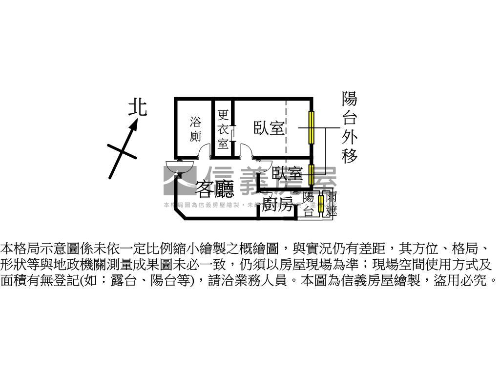 麗寶紐約稀有釋出兩房房屋室內格局與周邊環境