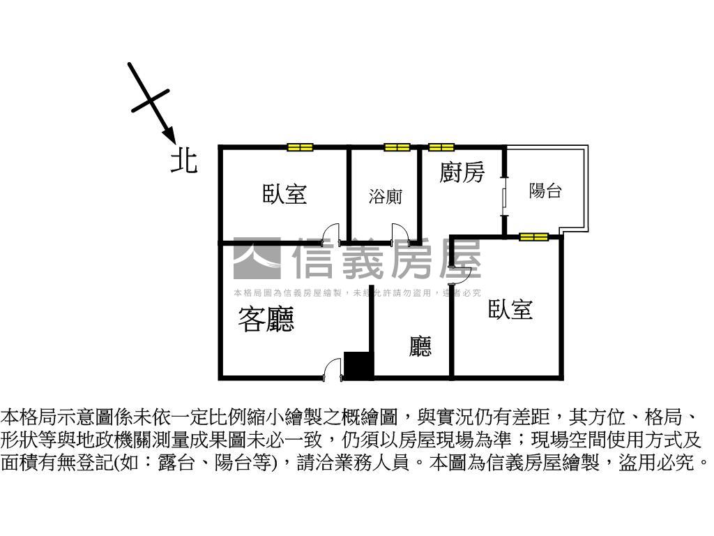 美術館極致漂亮兩房房屋室內格局與周邊環境