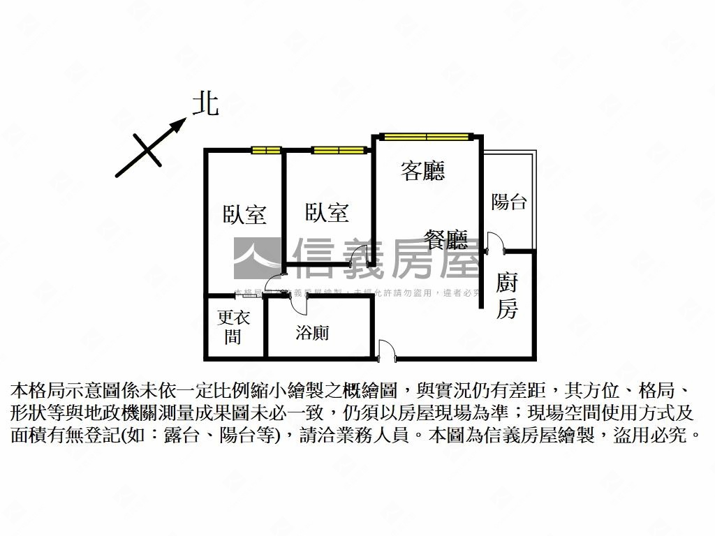 專任中華ＤＣ高樓視野兩房房屋室內格局與周邊環境