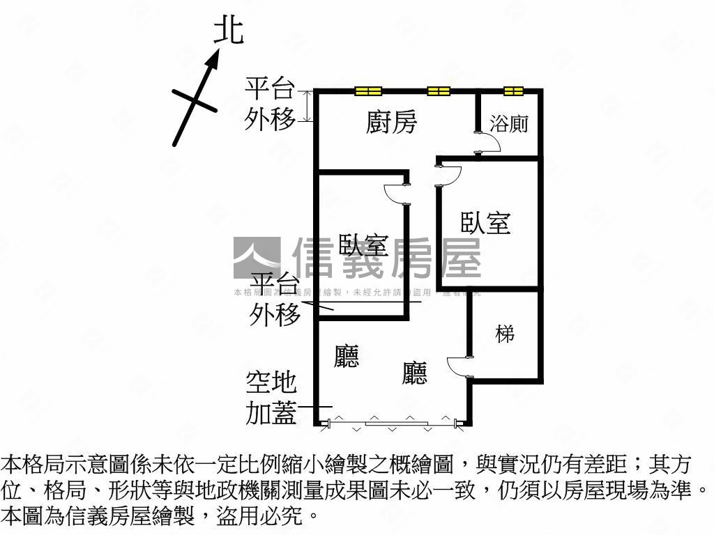 一樓大空間房屋室內格局與周邊環境