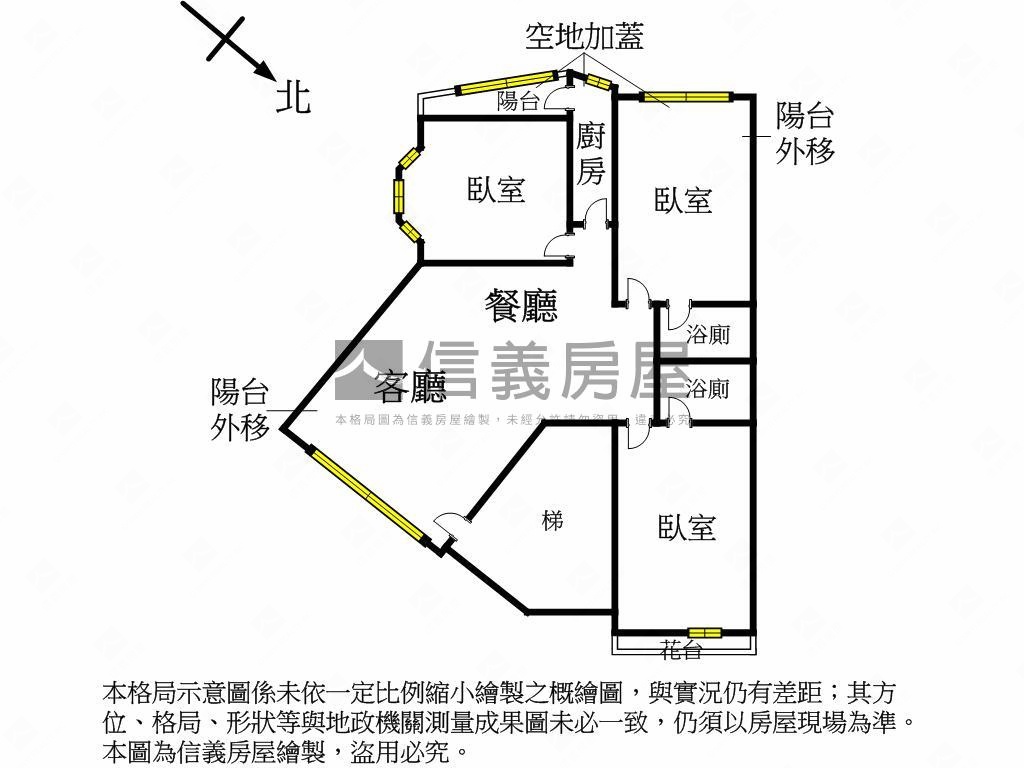 專任景安捷運站公寓三房房屋室內格局與周邊環境