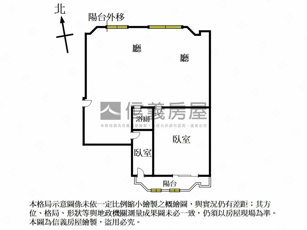 中山國中僑大花園景觀住辦房屋室內格局與周邊環境