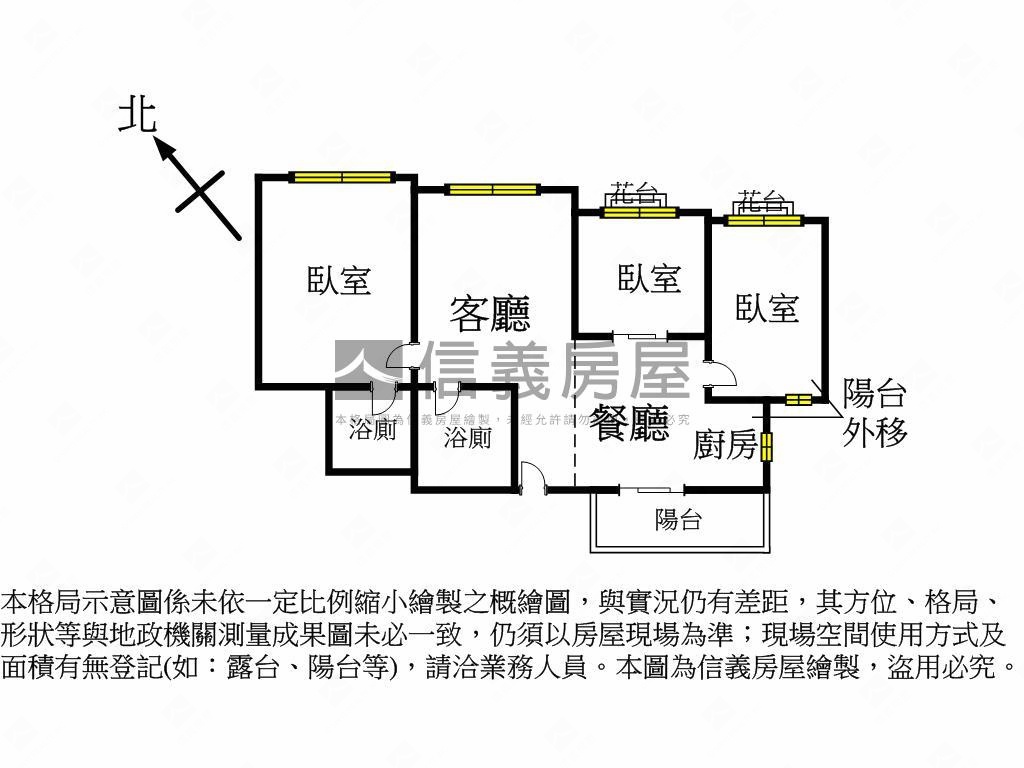 文山特區採光大三房車位房屋室內格局與周邊環境