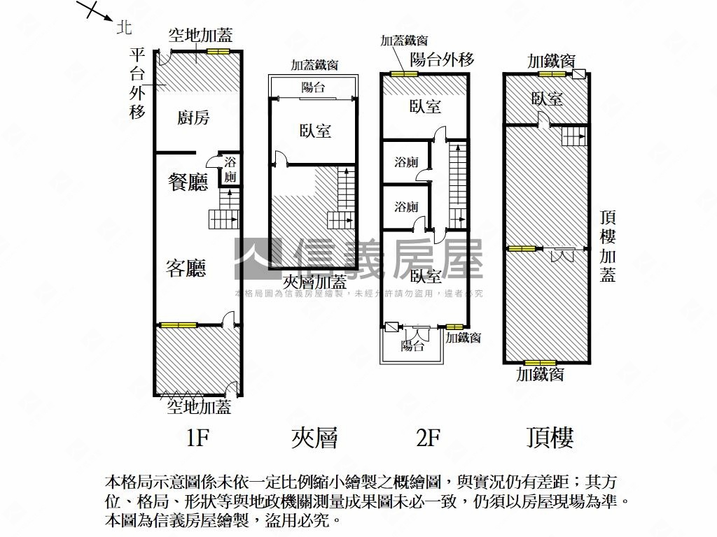 近中華路採光車墅房屋室內格局與周邊環境
