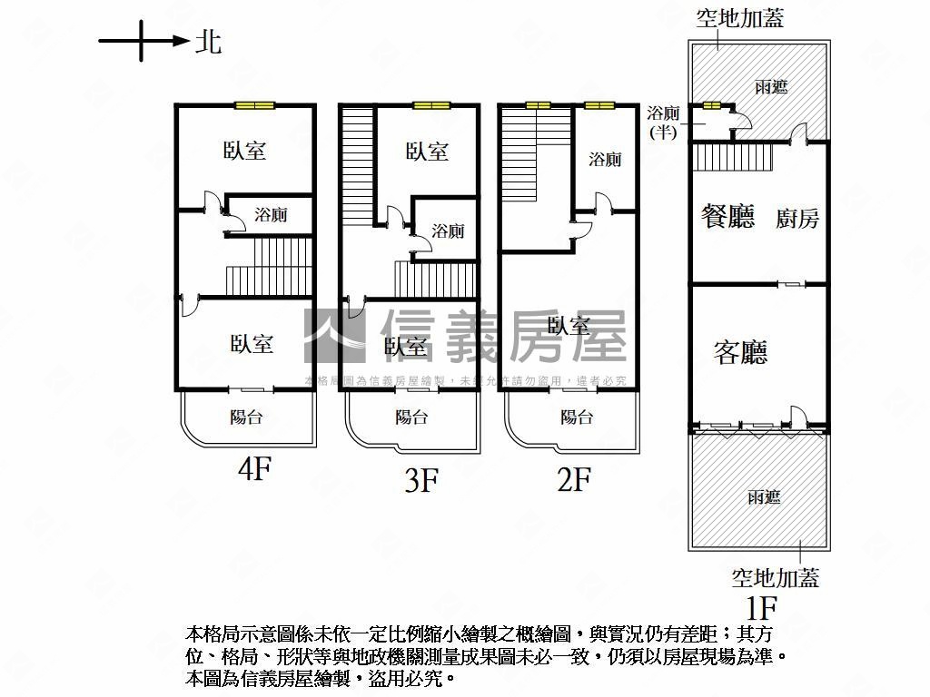 福懋面樹海優質正街透天房屋室內格局與周邊環境