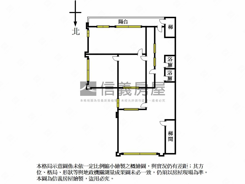 中和捷運２樓大廠辦房屋室內格局與周邊環境