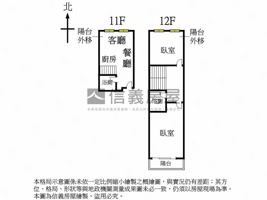 園道樓中樓美屋況兩房房屋室內格局與周邊環境