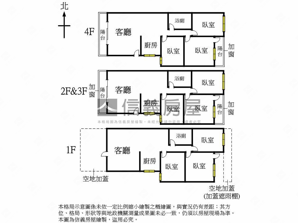 勤美商圈公寓Ａ１－４房屋室內格局與周邊環境