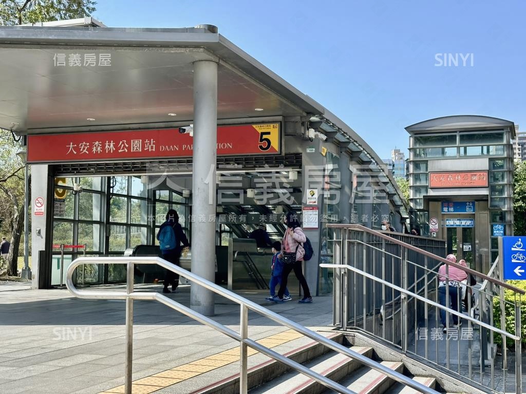 森林大安龍門金華電梯三房房屋室內格局與周邊環境