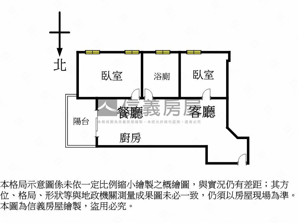 來喔．捷運中山直美二房房屋室內格局與周邊環境