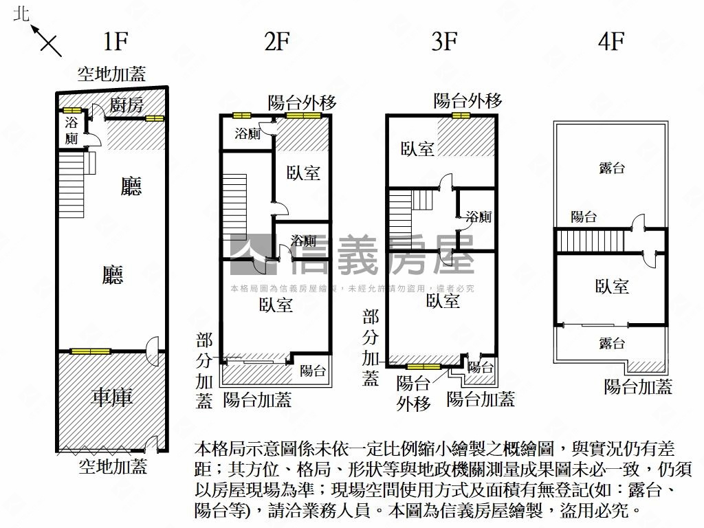 南區近體育公園美四樓透天房屋室內格局與周邊環境