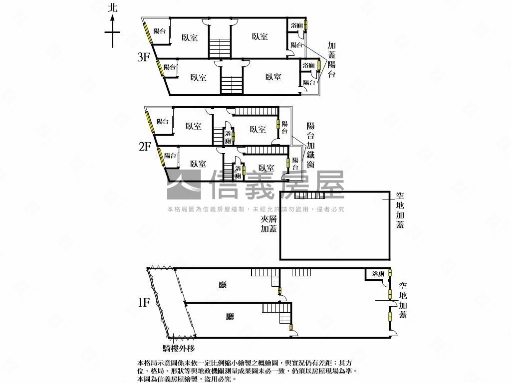 建國東路雙併店面房屋室內格局與周邊環境