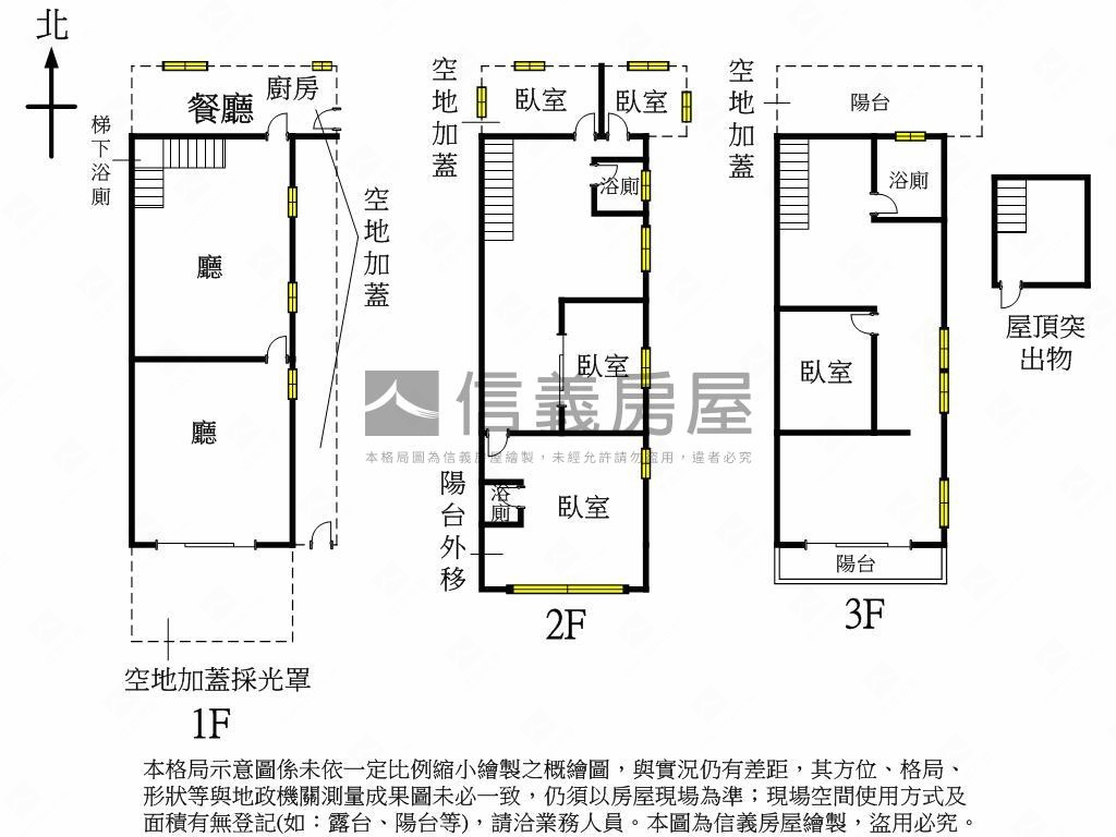 近７４稀有朝南大地坪透店房屋室內格局與周邊環境