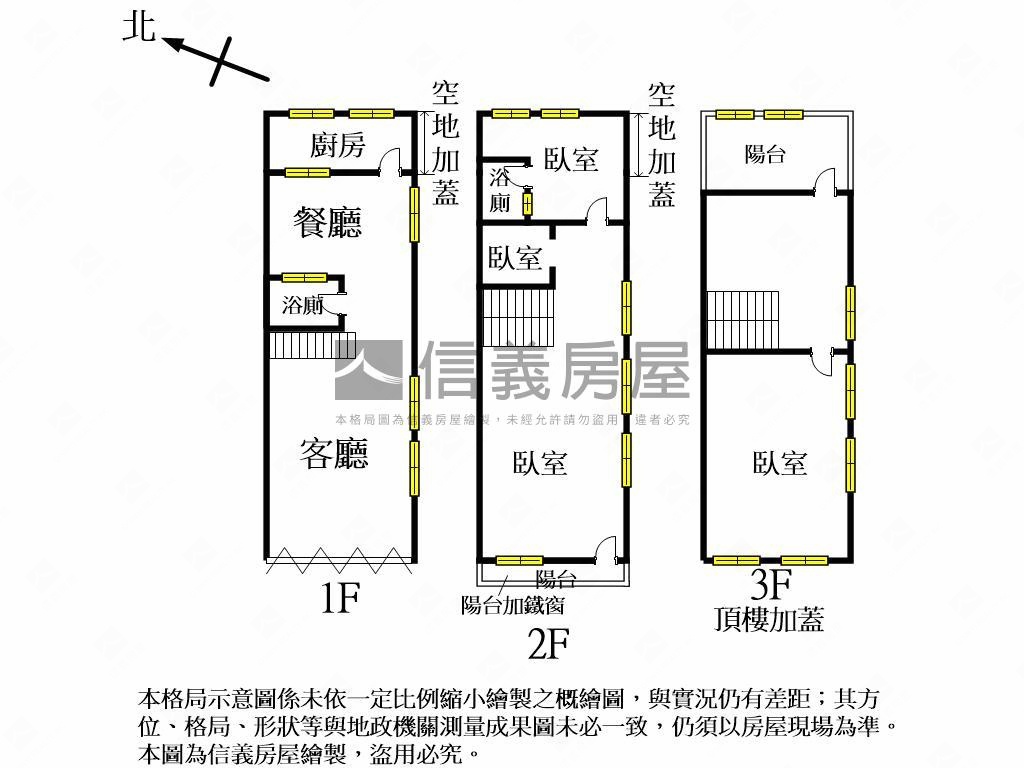 四大房低總價臨路透天房屋室內格局與周邊環境