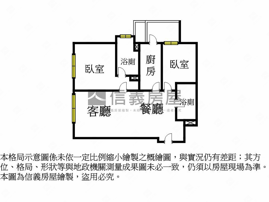 青埔帝璽面麥當勞高樓兩房房屋室內格局與周邊環境