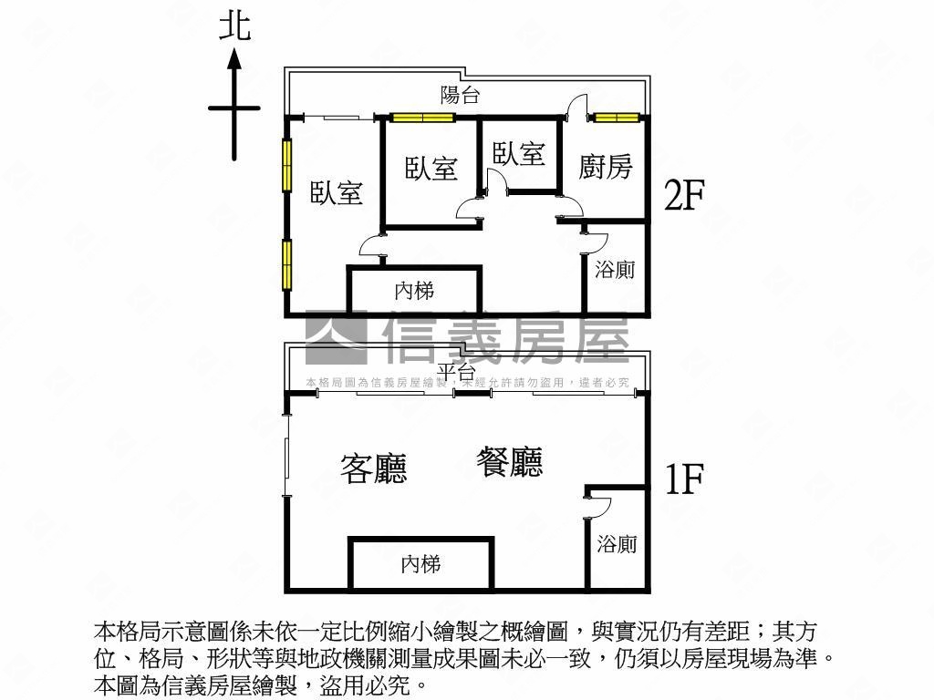 ⭐中和路一加二大空間房屋室內格局與周邊環境