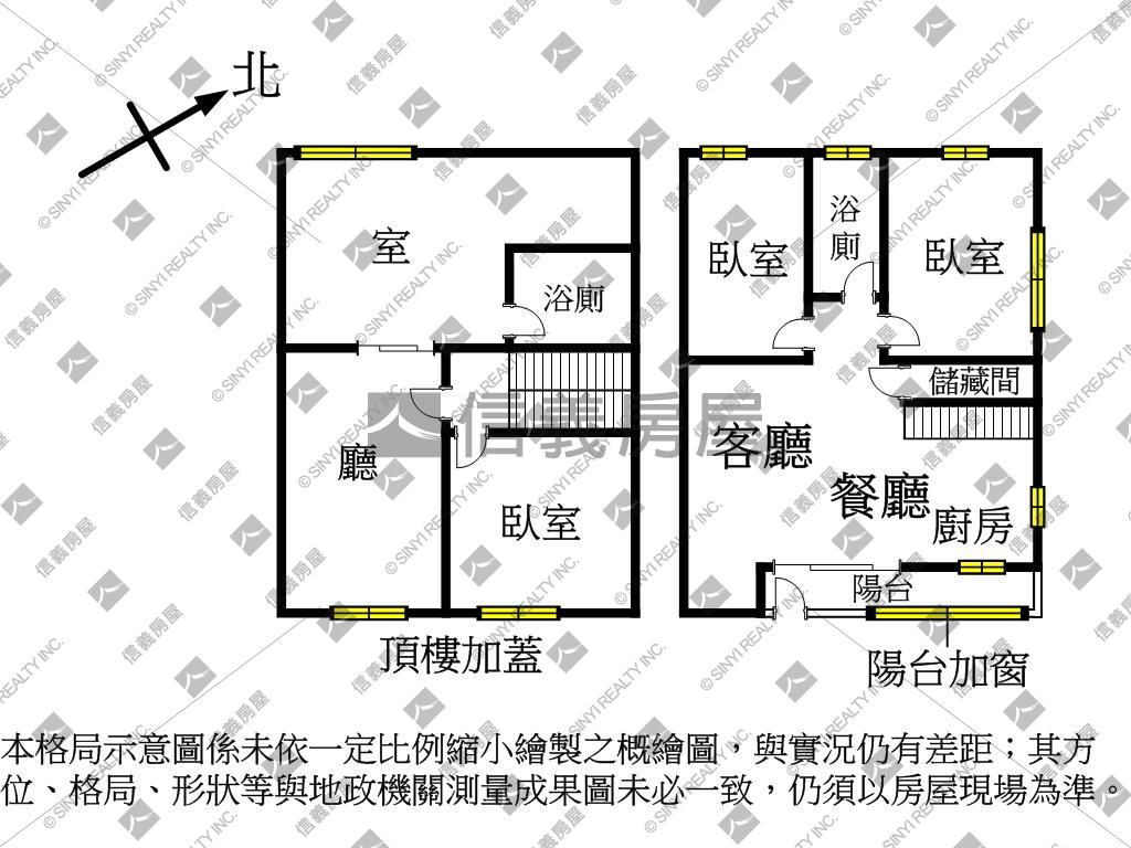 霸氣樓中樓三房平車房屋室內格局與周邊環境