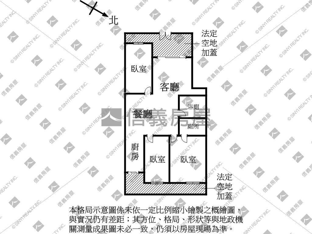 近美術館靜巷一樓美寓房屋室內格局與周邊環境