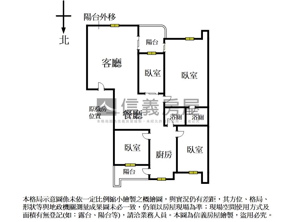 ⚝水花園Ｃ棟景觀４房車位房屋室內格局與周邊環境
