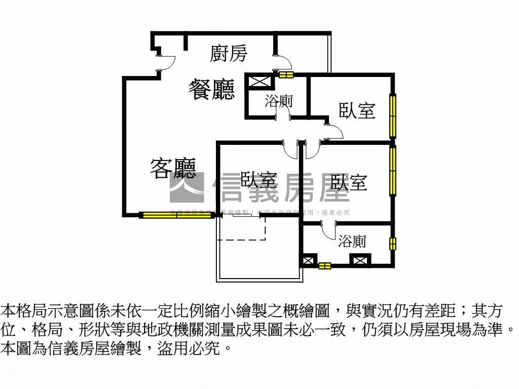 睿嚮大涵面公園三房平車房屋室內格局與周邊環境