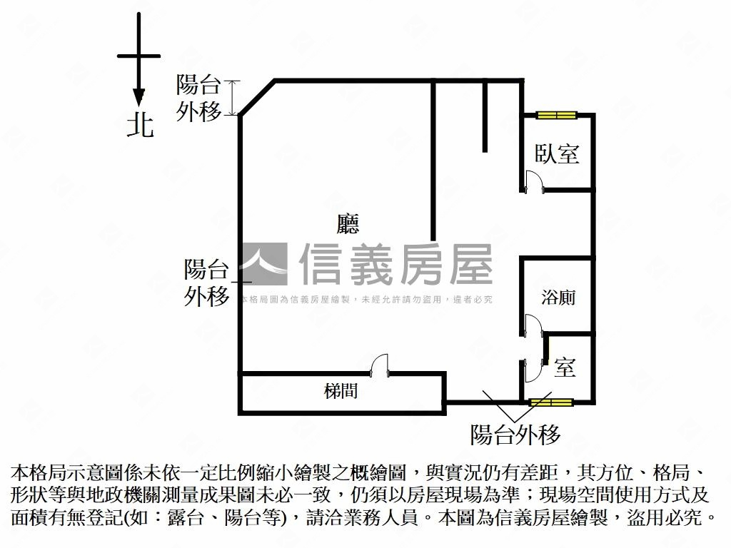 民生敦北住辦華廈房屋室內格局與周邊環境