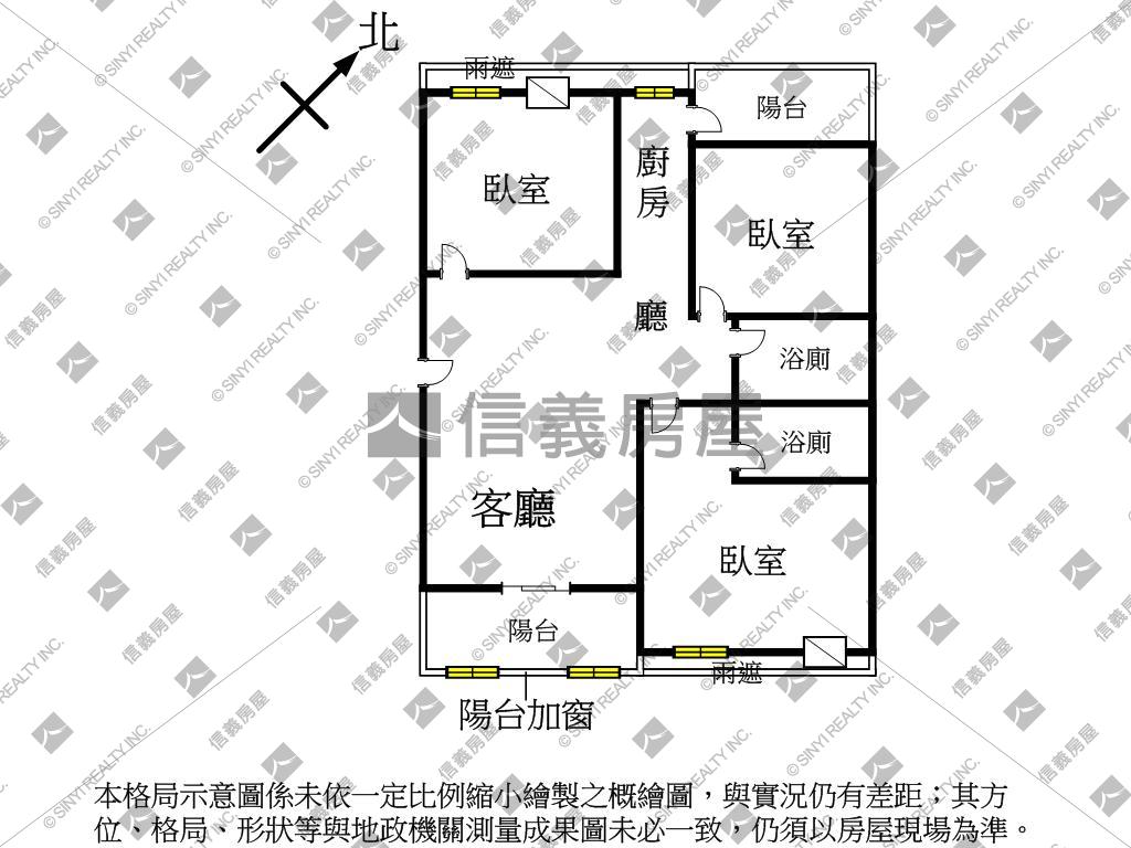 高鐵桂花田三房平移車位房屋室內格局與周邊環境