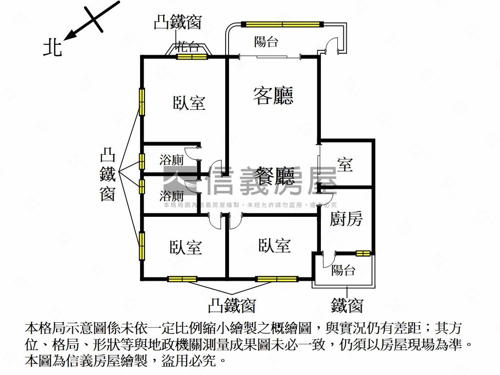 台北我的家３＋１附車位房屋室內格局與周邊環境