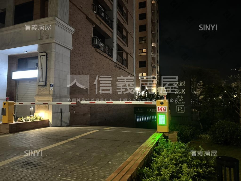 草漯核心區大觀富琚兩房房屋室內格局與周邊環境