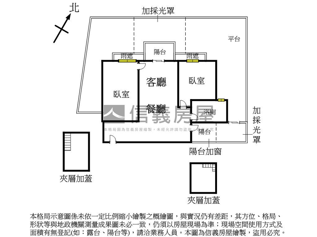 自由大道一樓雙車位房屋室內格局與周邊環境