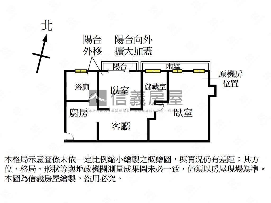 嚴選龍門金華學區精美２房房屋室內格局與周邊環境