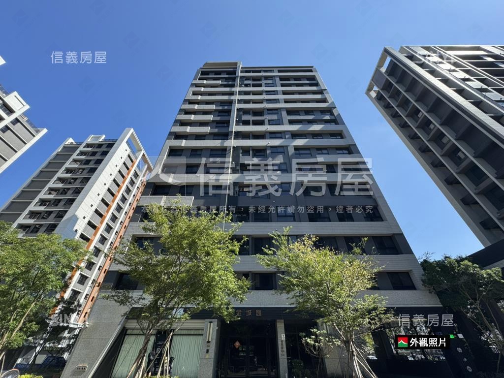 金城匯三房車位●本心房屋室內格局與周邊環境