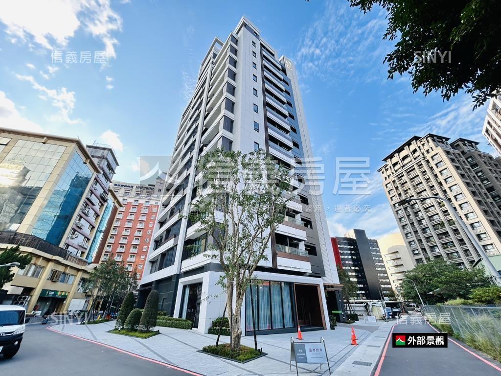 新潤朗格７樓Ａ２坡平車位房屋室內格局與周邊環境