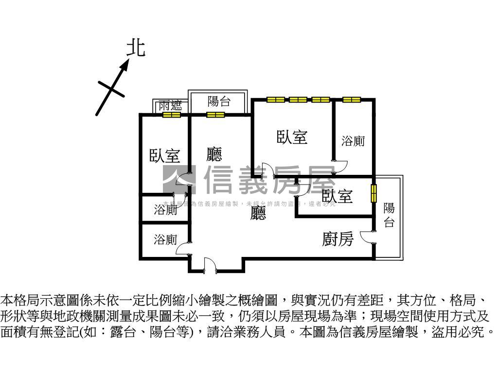 新潤朗格７樓Ａ２坡平車位房屋室內格局與周邊環境