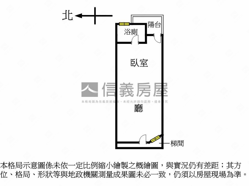 近中國醫小資電梯一房一廳房屋室內格局與周邊環境