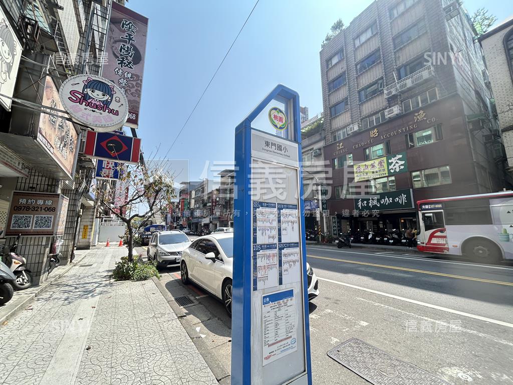 近桃園火車站燙金店面房屋室內格局與周邊環境