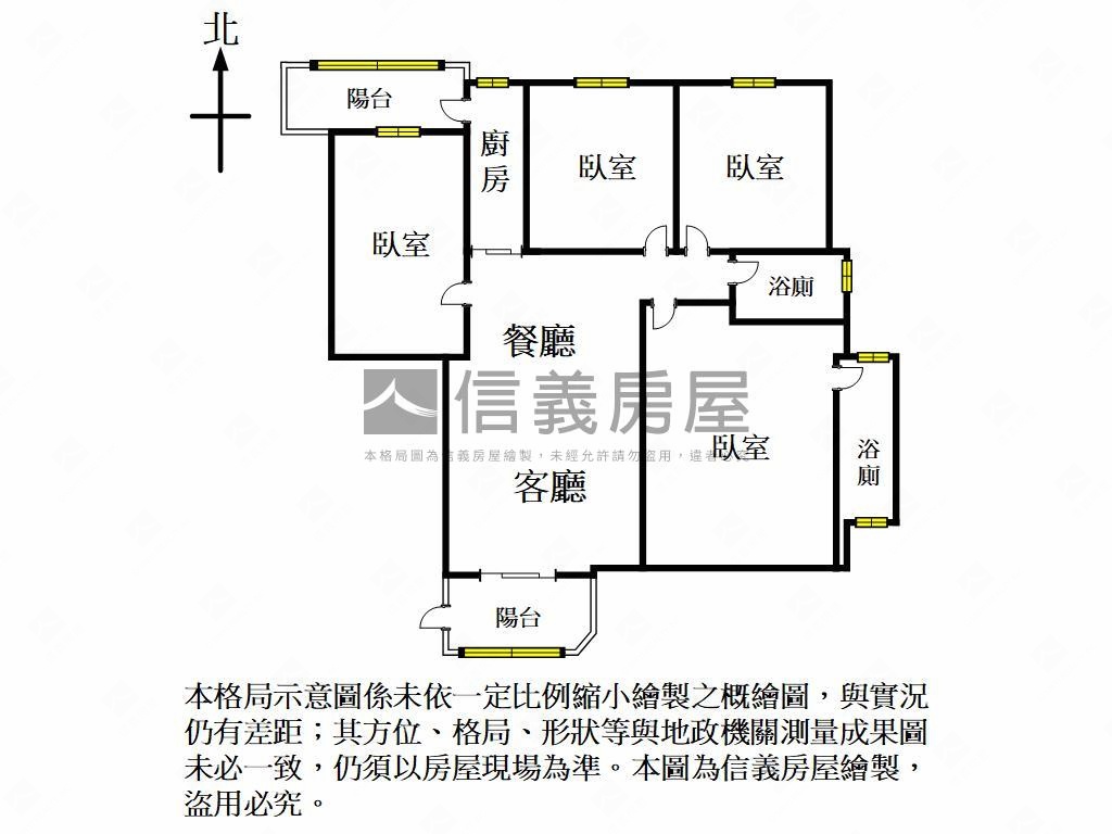 八擴·高誠首耀四房車位房屋室內格局與周邊環境