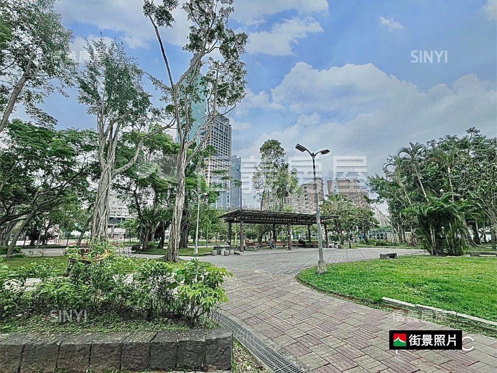 捷運１０１站★面公園一樓房屋室內格局與周邊環境